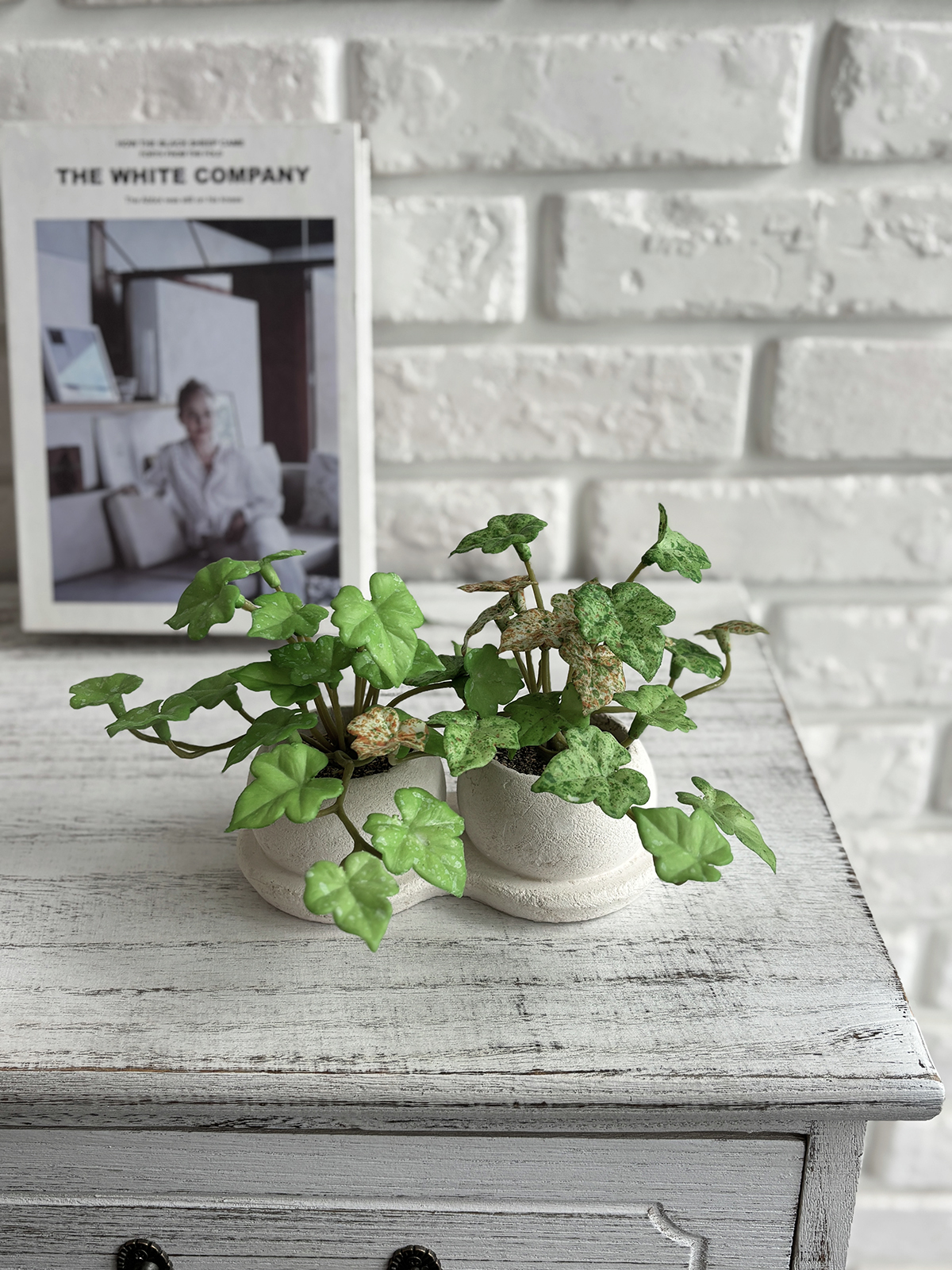 faux greenery