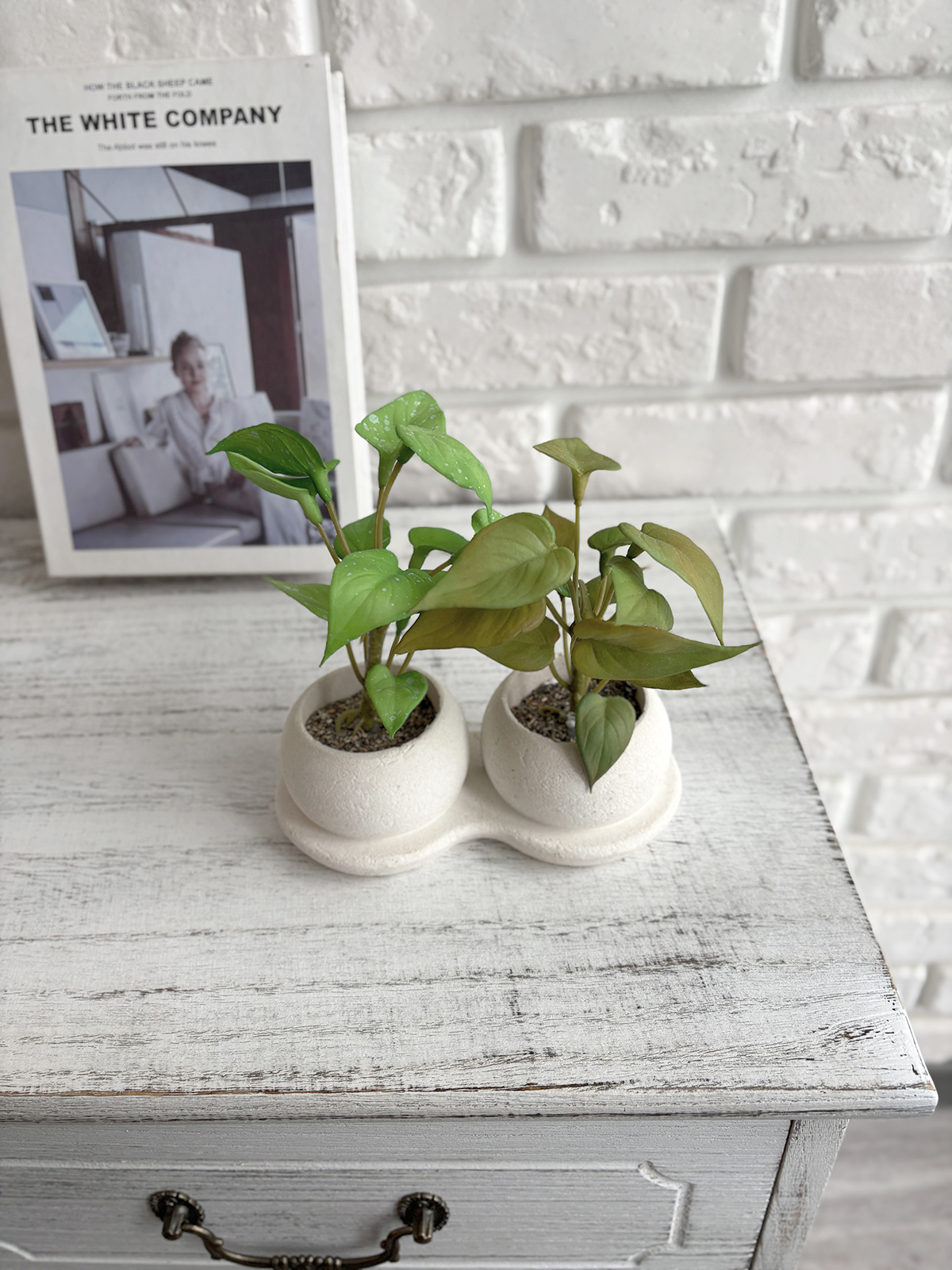 faux greenery