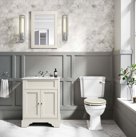 High Cistern Toilet