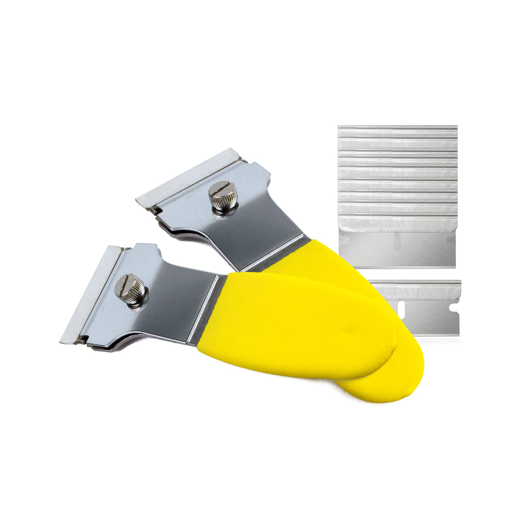 Hautine Nf14423r Metal Clean Scraper W/Dipping Handle