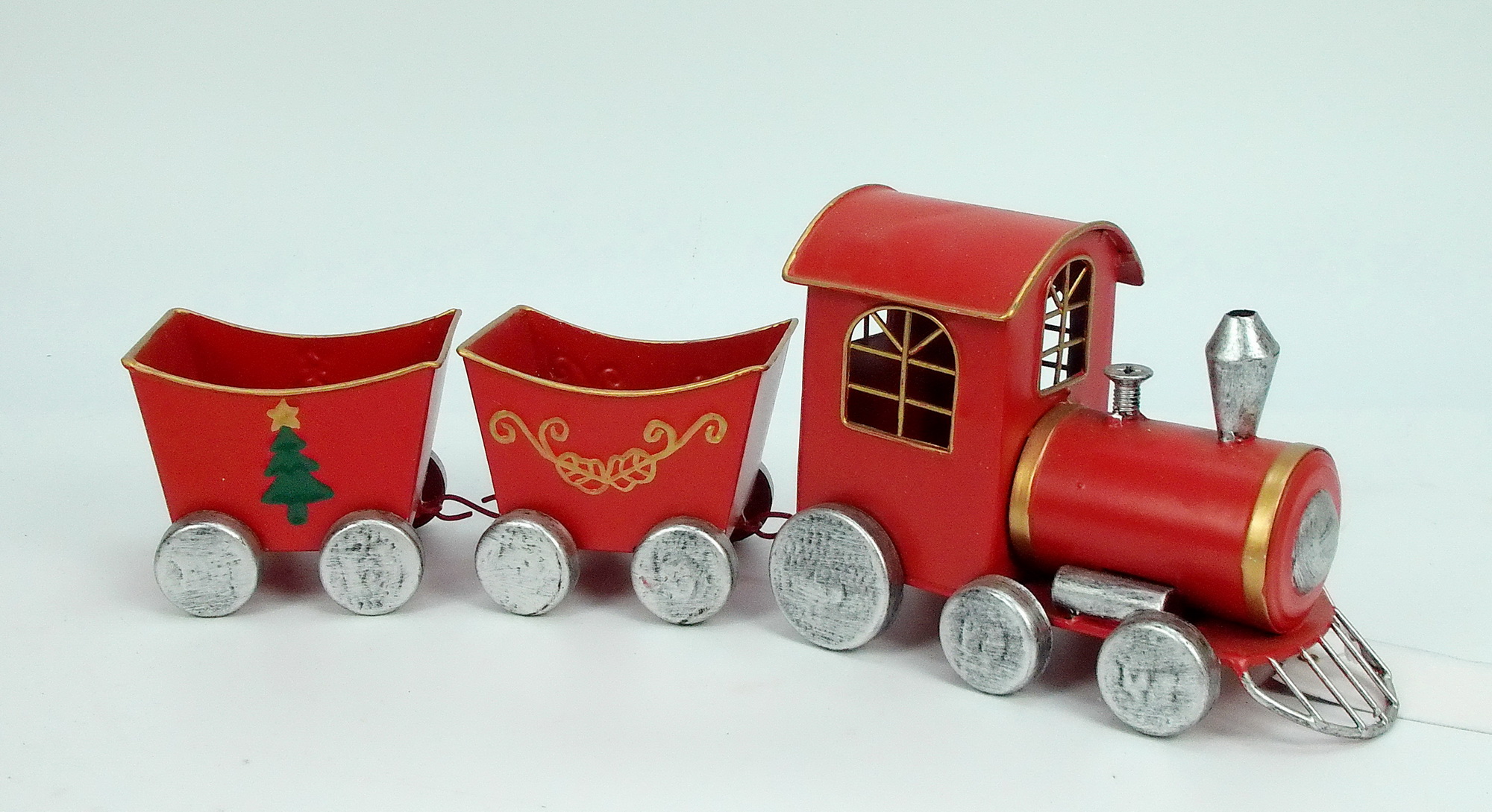Xianfametaldeer With Sleigh Decoration