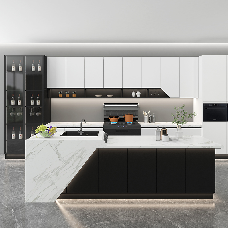 Lacquered Kitchen Cabinets Custom Cabinets Matte White