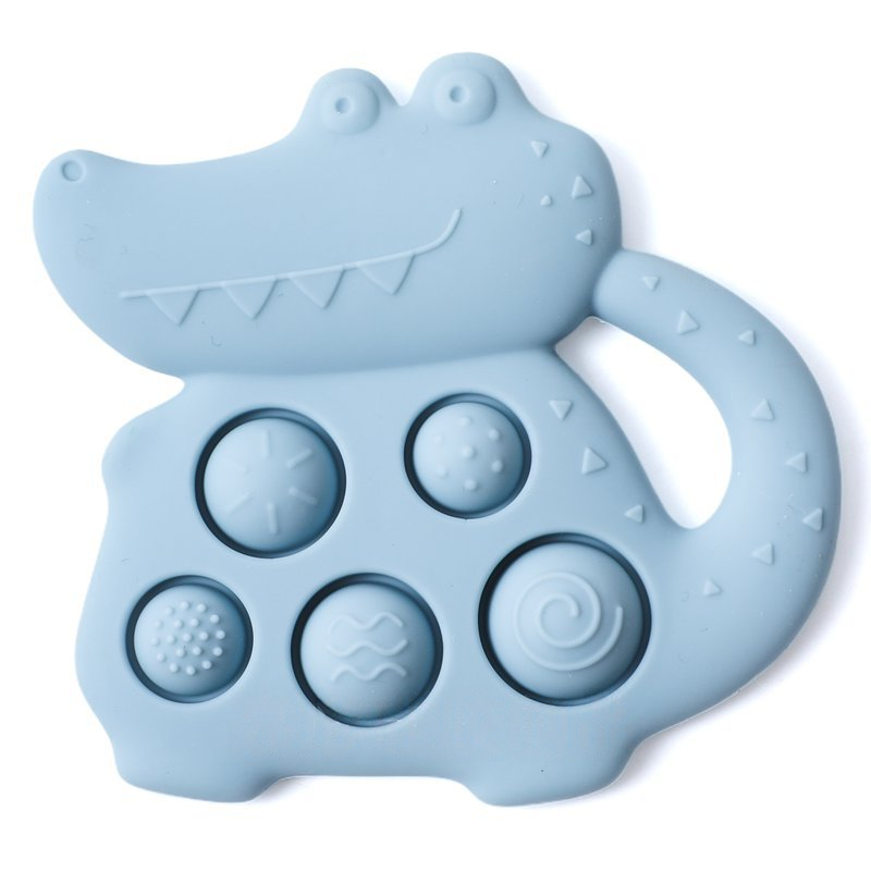 Factory Custom Gift Toys Babies 0-6 Months Bpa-free Silicone Baby Teething Toys Cute Baby Teether