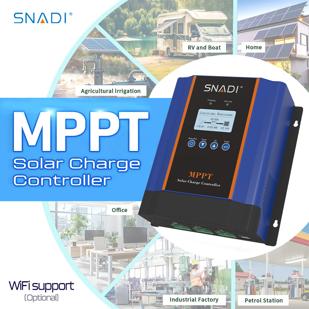 MPPT solar charging controller 30A-100A