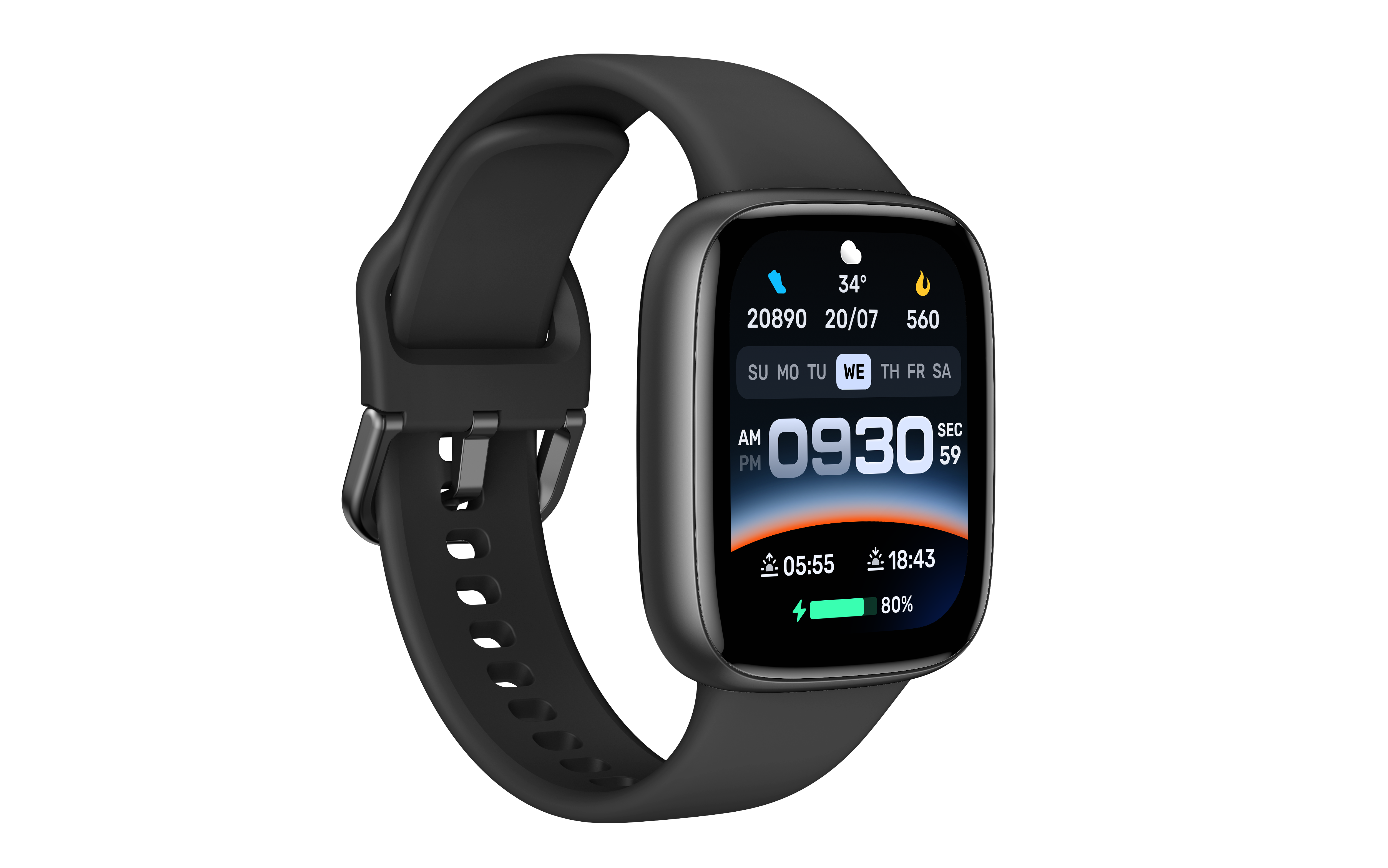 IDO GTX20 SmartWatch 1.85" AMOLED 100+ Sports Mode Bluetooth Calls