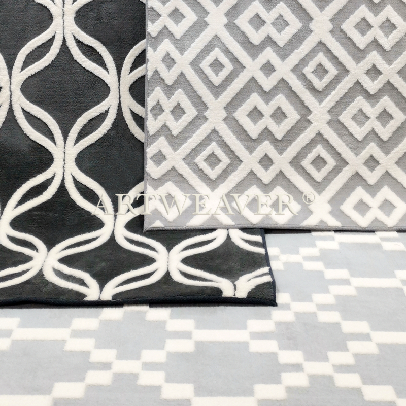 Jacquard Knitted Rug