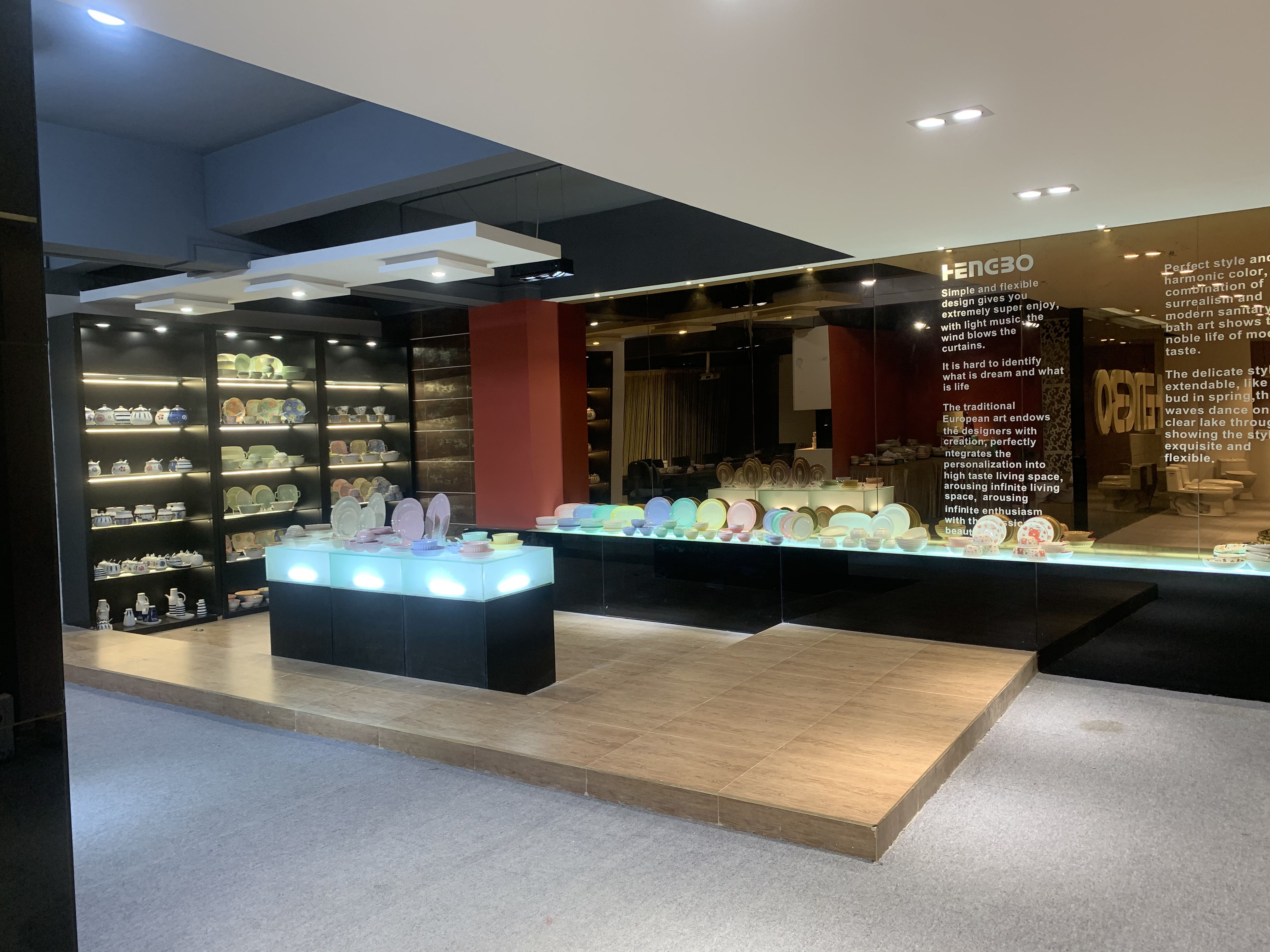 Chaozhou Hengbo Ceramic Co., Ltd. – relief porcelain tableware 3