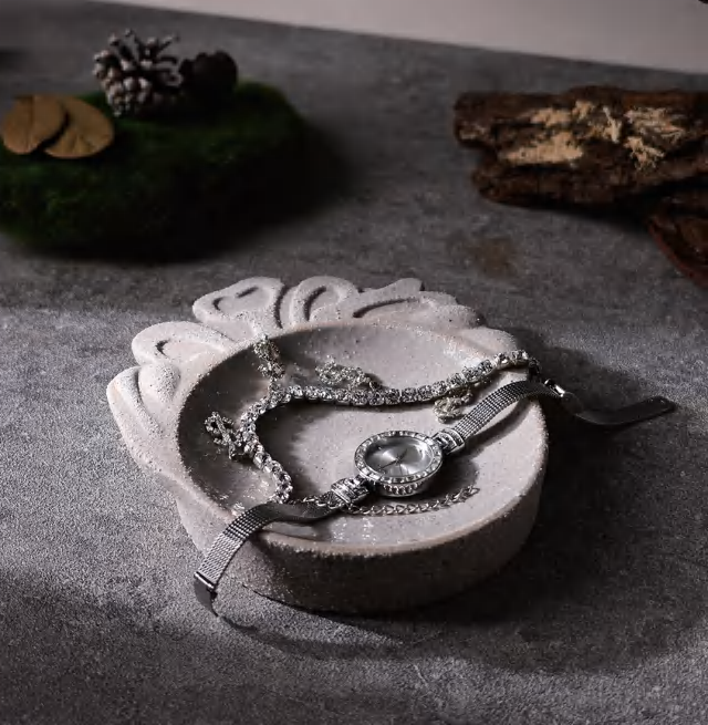 Watch box, recycled ceramic