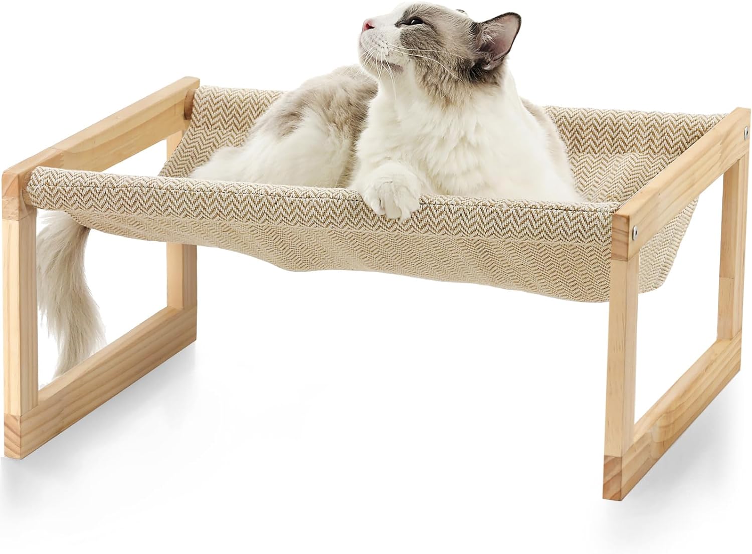 Elevated Pet Furniture，Dog Bed, Large Breathable Cat Bed