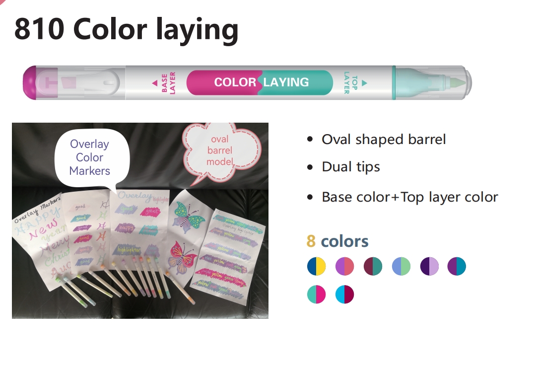 810 Color laying
