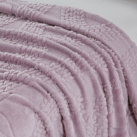 Flannel Jacquard blanket