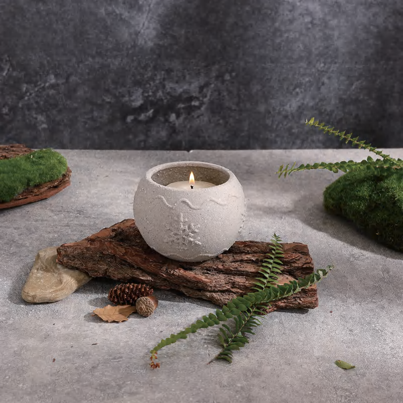 Aromatherapy candle jars，Recycled Ceramics