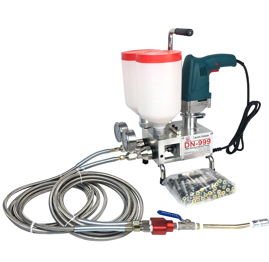 DN-999 Dual Element Iniection Pump 1:1 Epoxy or Polyurethane