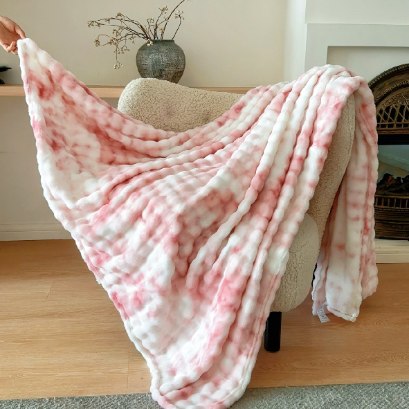 flannel Carved blanket
