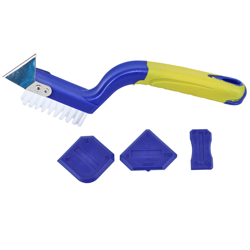 4PCS Grouting tools scraper and brush set