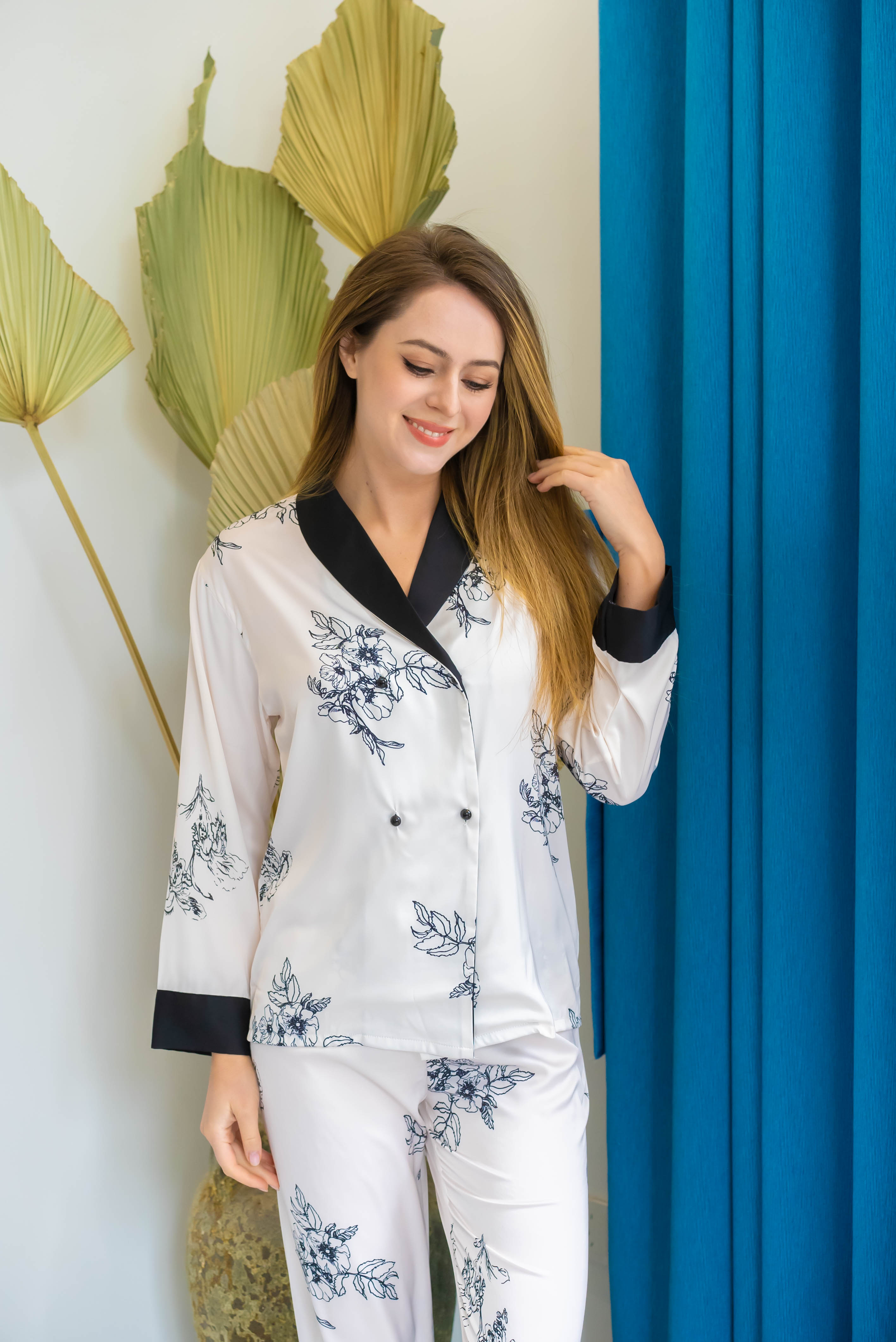 Satin Pajama Set