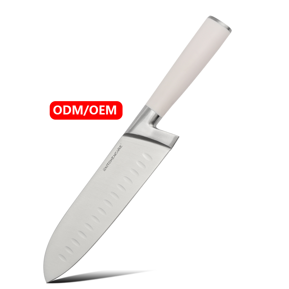 Hip-home wholesale factory price Japanese santoku knife 7inch plastic kitchen knife