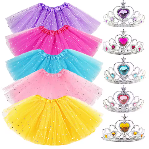 Cute Girl Ballet Tutu Set