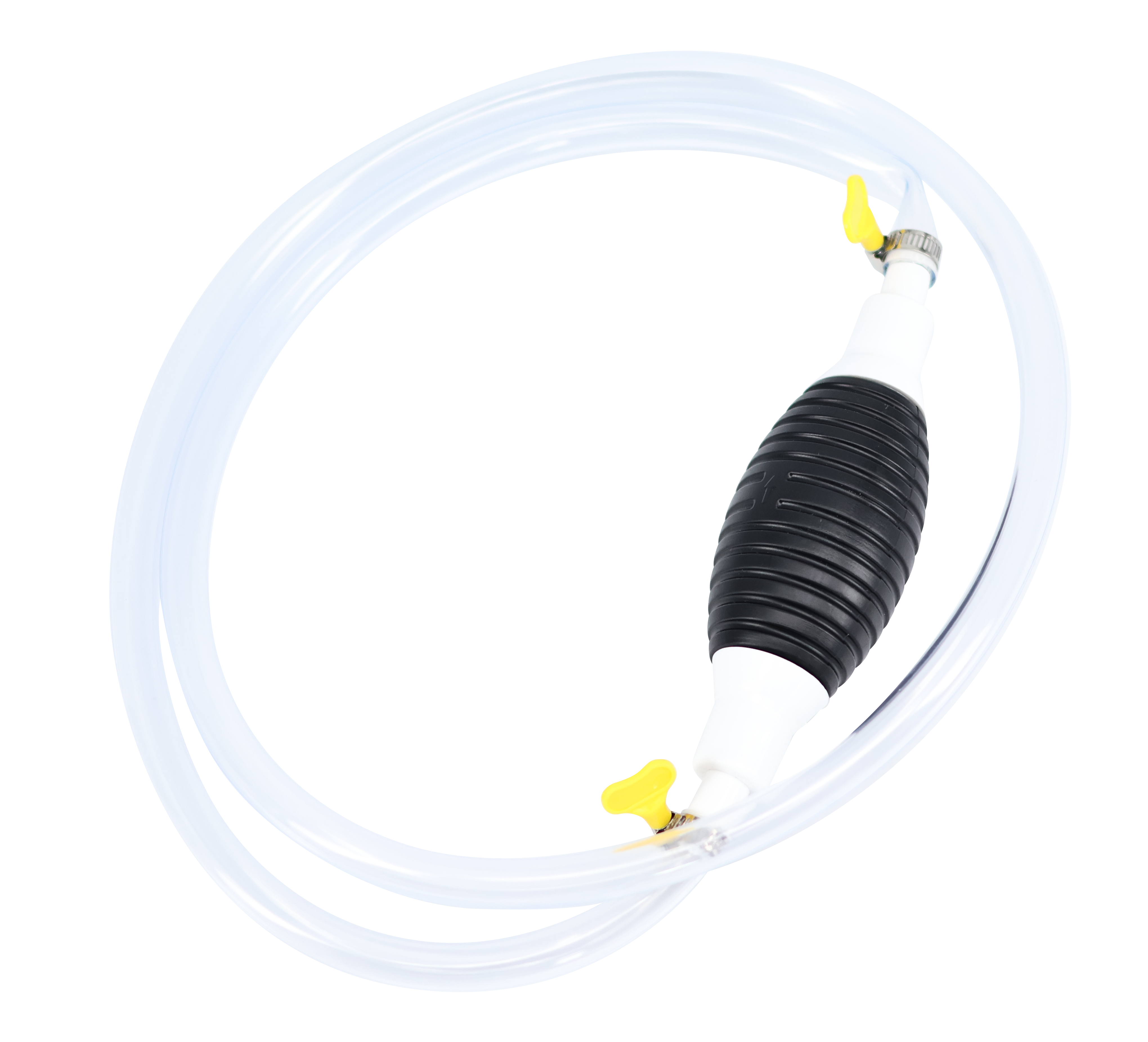 Manual suction tube portable fuel transfer pump