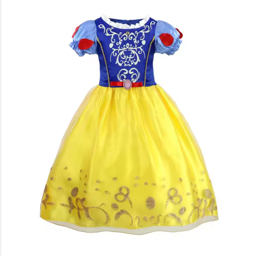 Snow Queen Girls Princess Dress