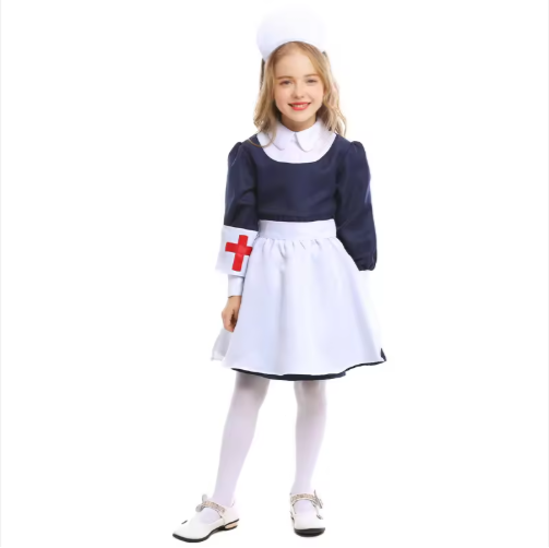 Doctor Nurse Costume Children Role-playing Costume