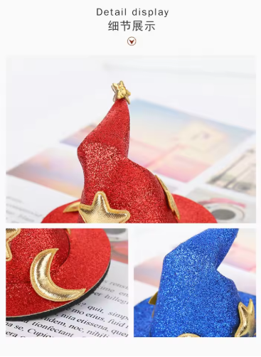 Halloween Bent Hat Headdress DIY