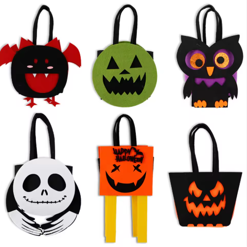 New Halloween Spooky Party Dress-Up Tote Bag
