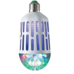 Mosquito killing light bulb