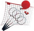 Badminton racket set;