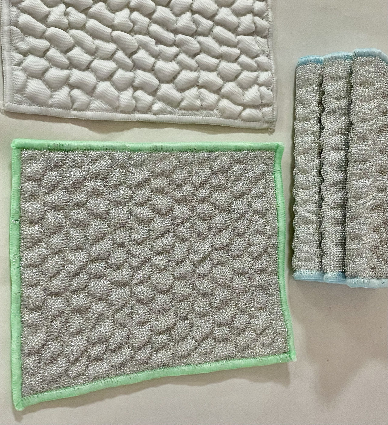 Space cotton silver wire bubble cloth