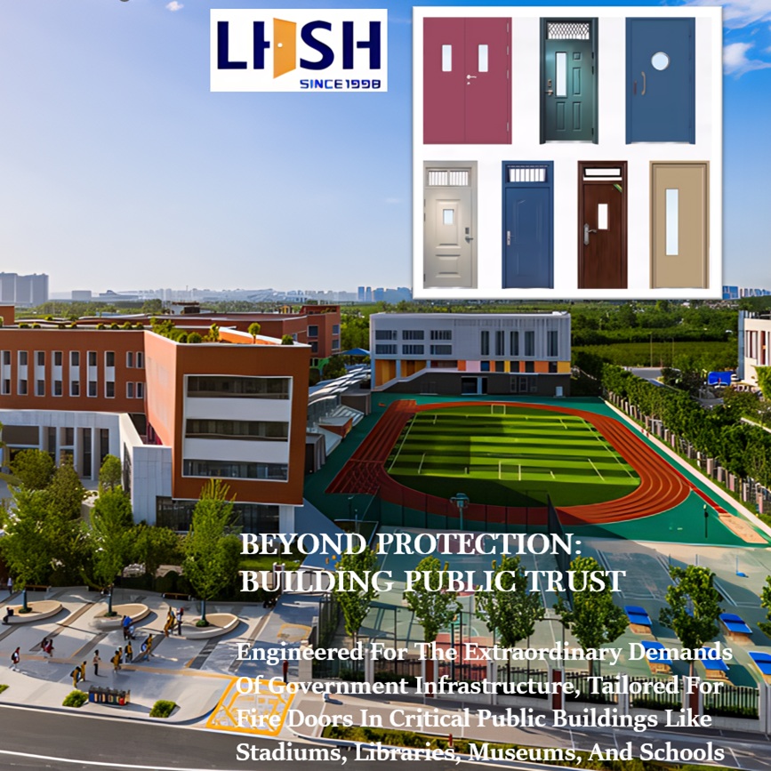 Engineered Fire Door for the Demands of Government Infrastructure Stadiums/Libraries/Museums/Schools
