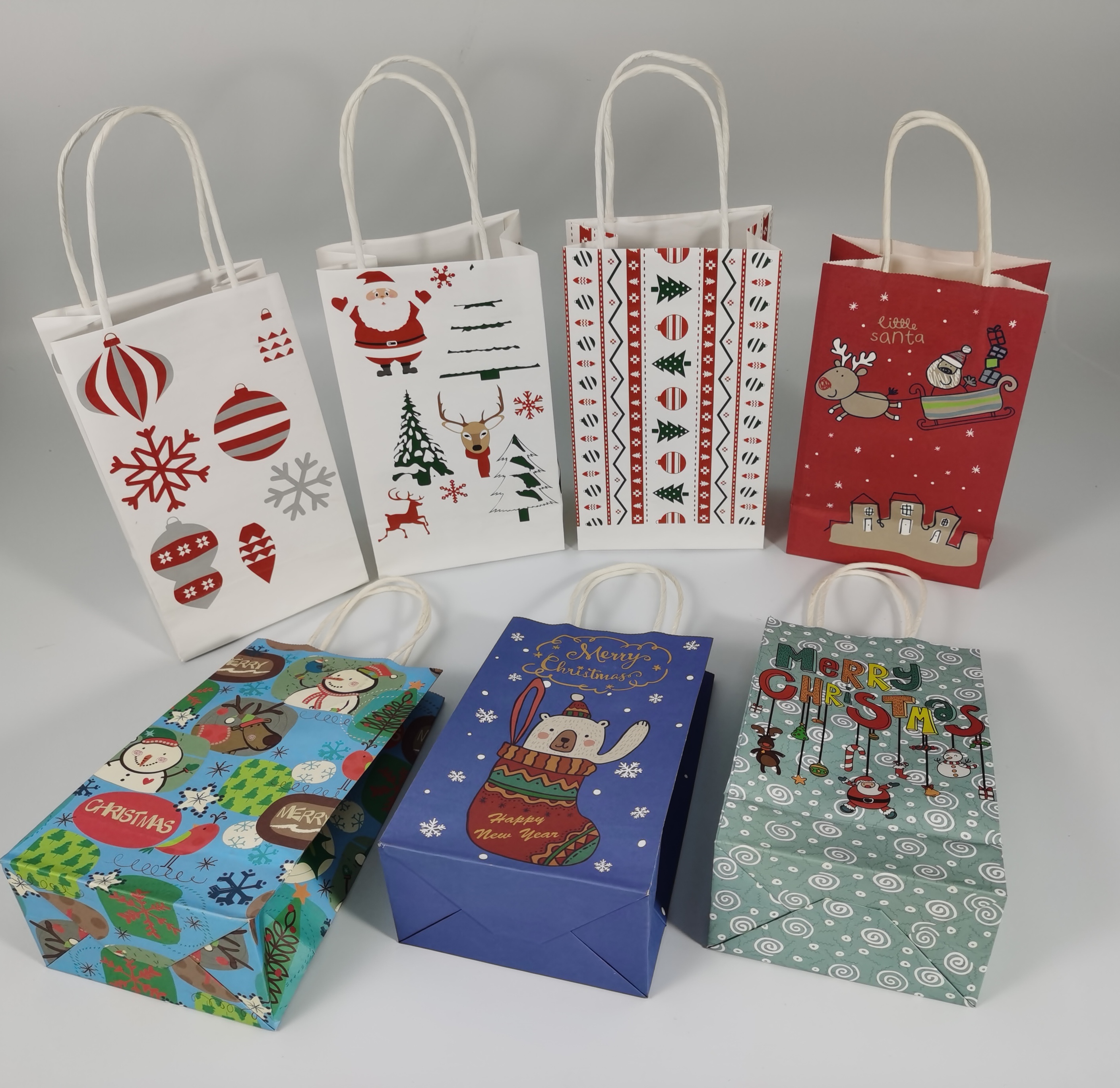 Merry Christmas Gift Bags