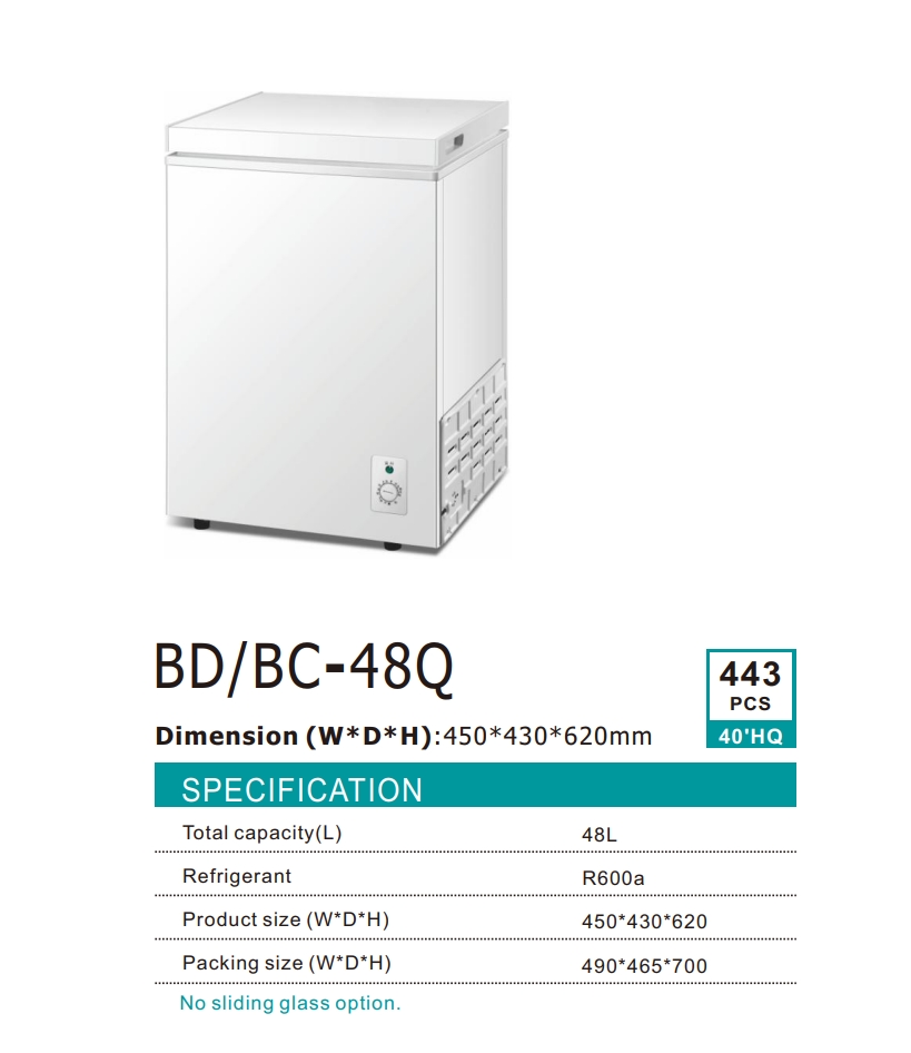 Chest Freezer Single Door Series