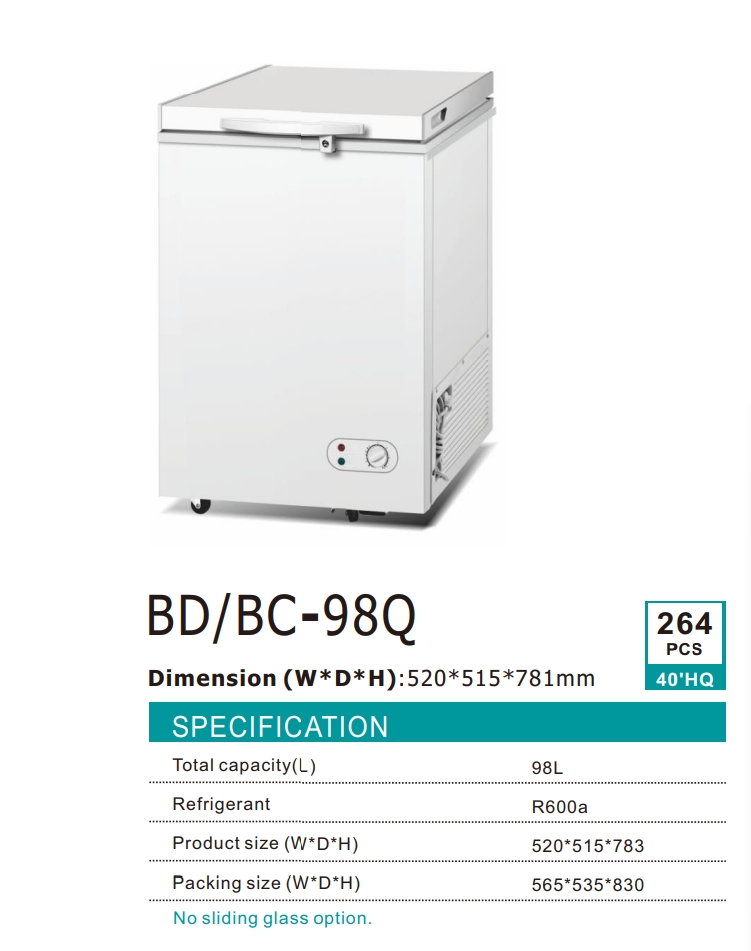 Chest Freezer Single Door Series