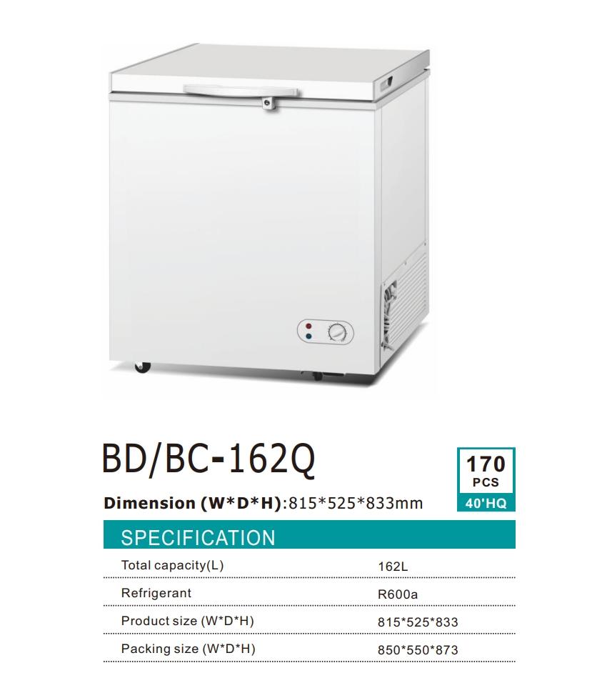 Chest Freezer Single Door Series