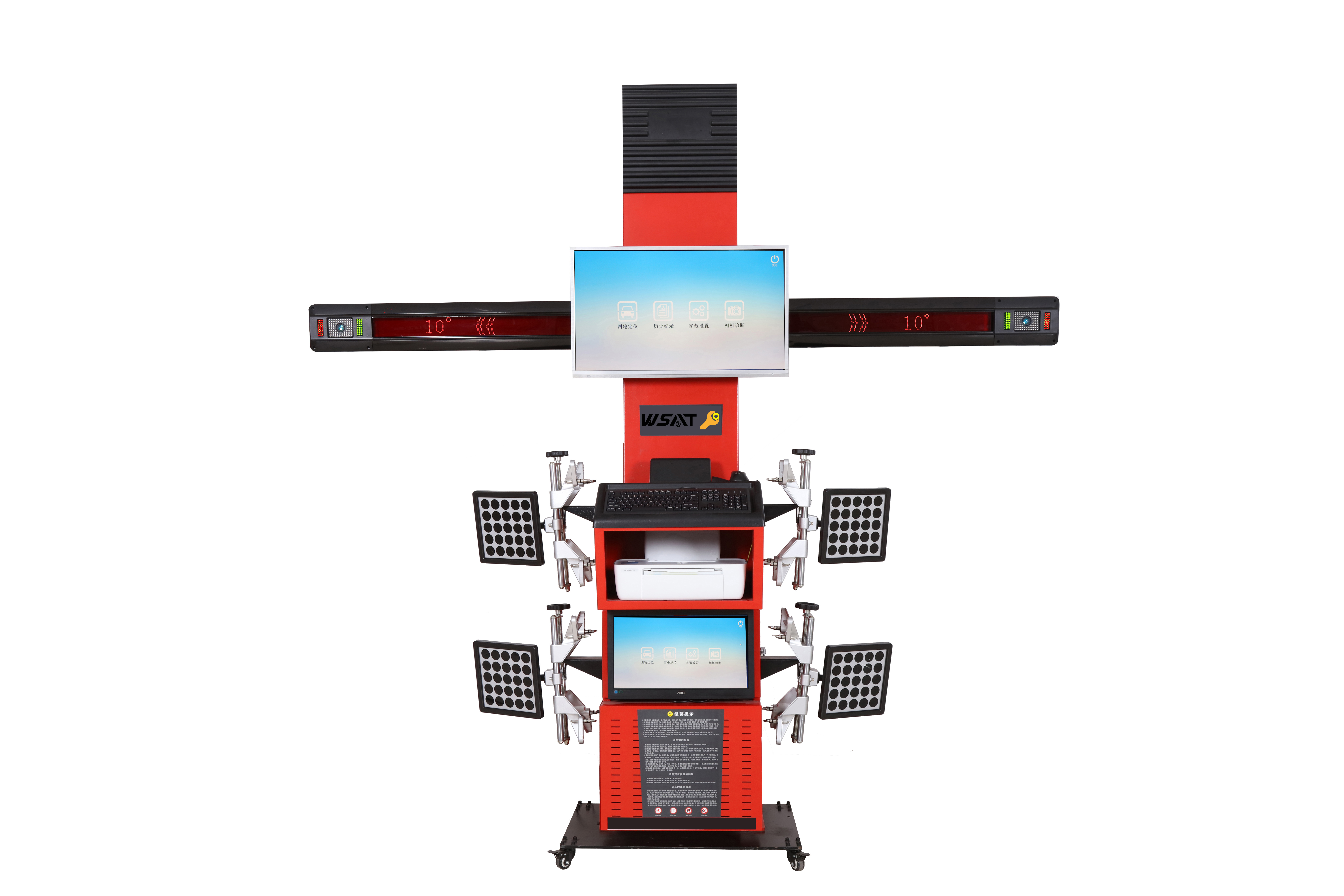3D wheel aligner machine