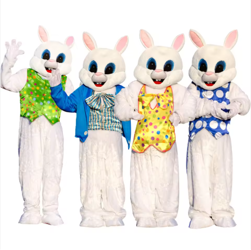 Adult Easter Vest Rabbit Performance Wear Rabbit Walking Cartoon Doll Costume Mascot Character