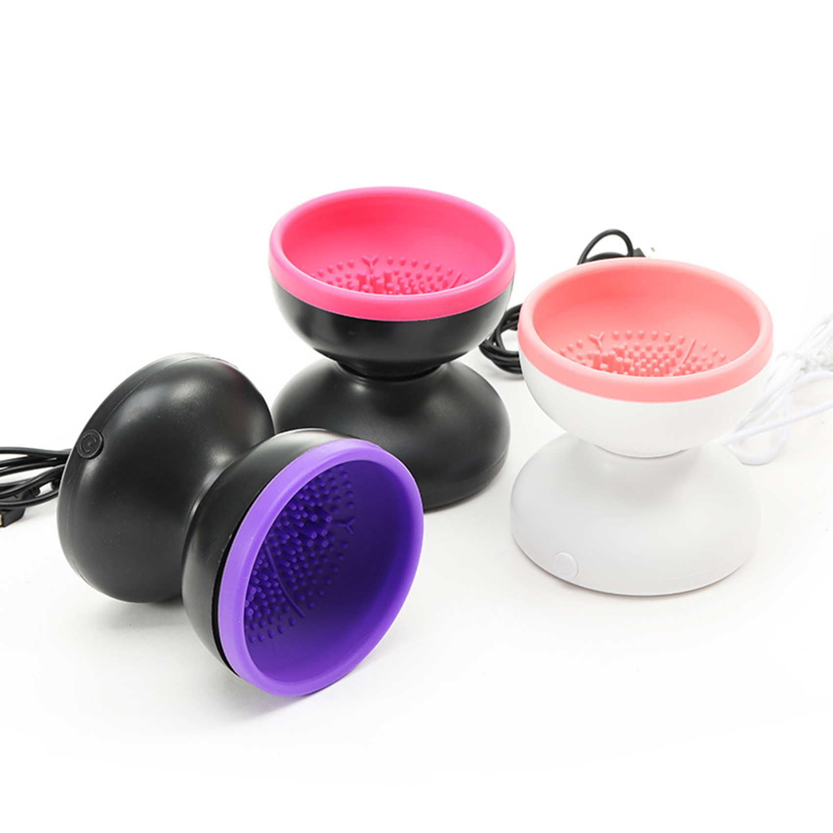 Quick-Dry Electric brush cleaner, makeup brush cleaning tool, automatic makeup brush cleaner