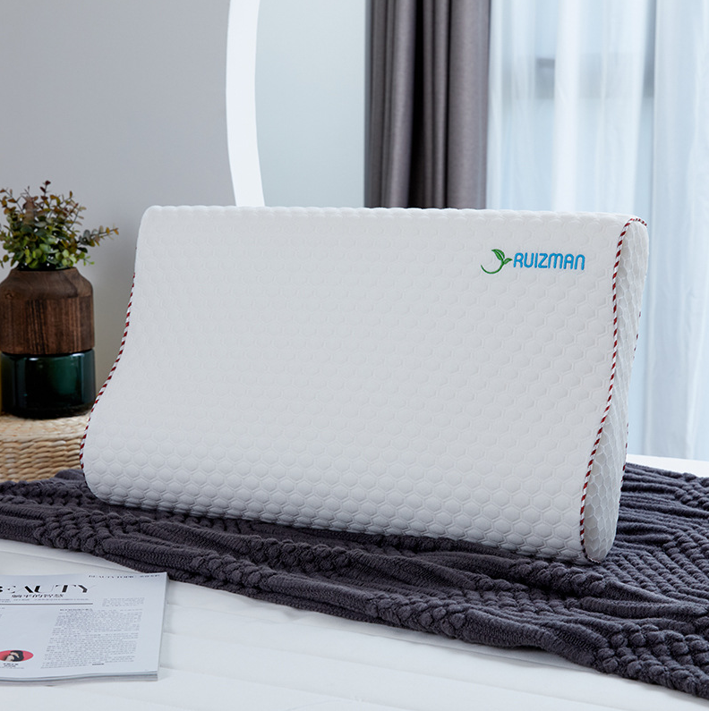 Wave shape pillow