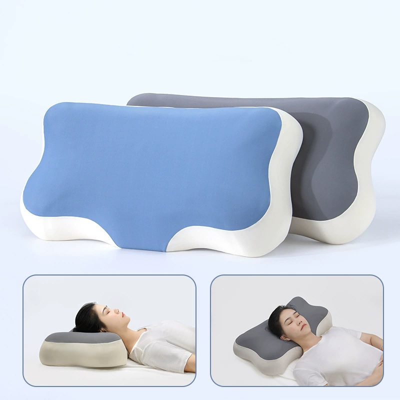 Memory foam cervical pillow