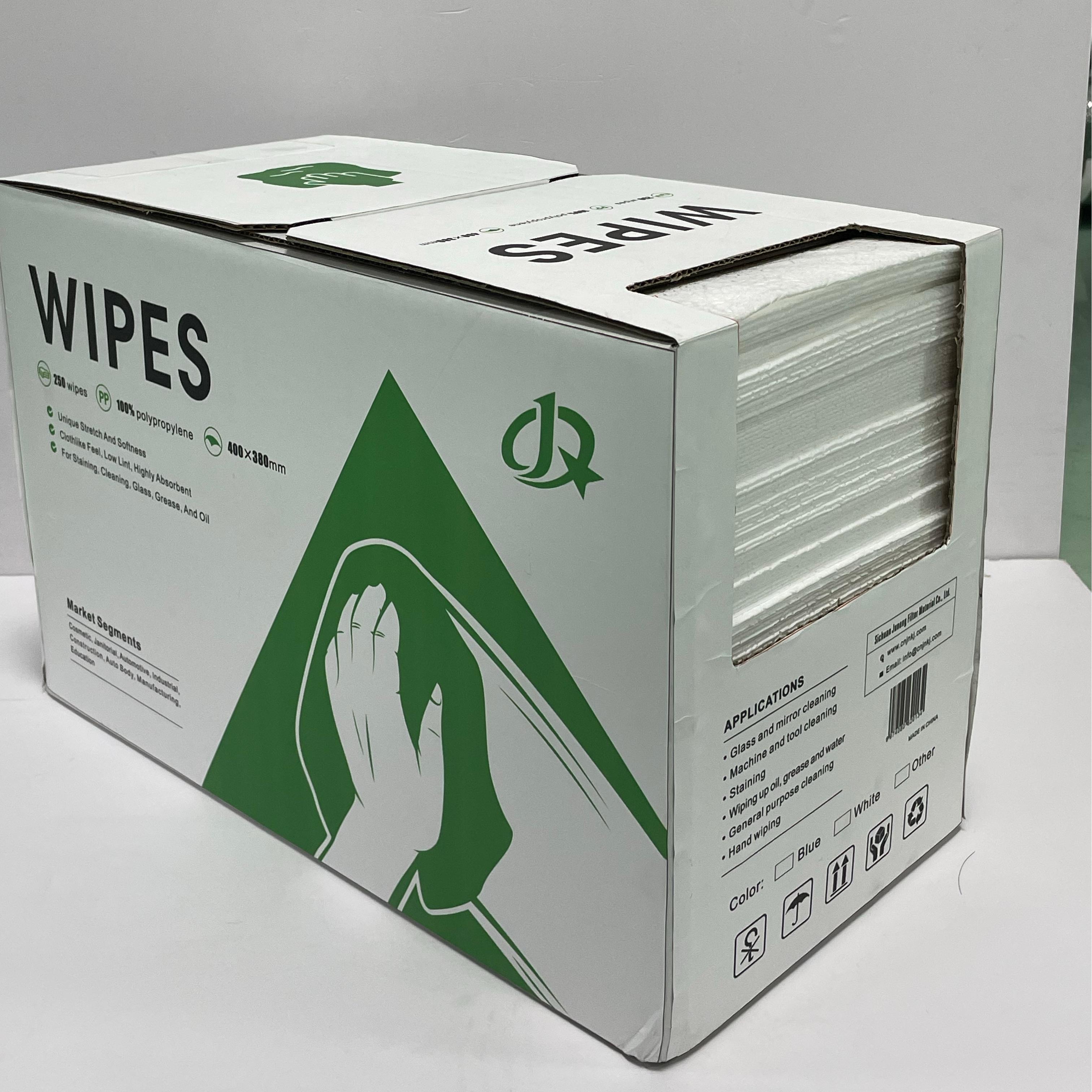 SOMA Automotive Industrial Wiping Cloth 100%PP absorb oil and liquid surface-safe lint-free