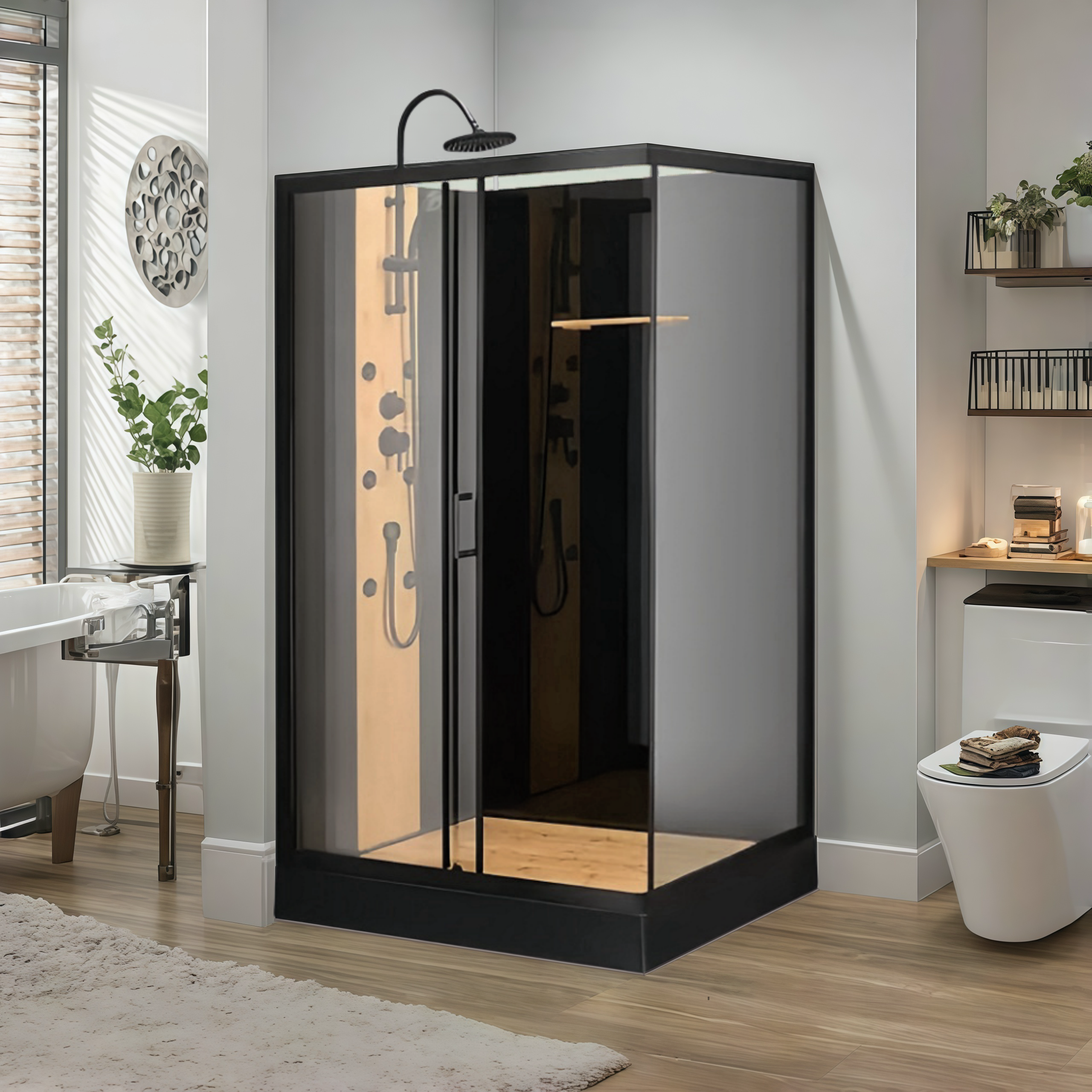 Oumeiga Modern Rectangular Shower Cabin