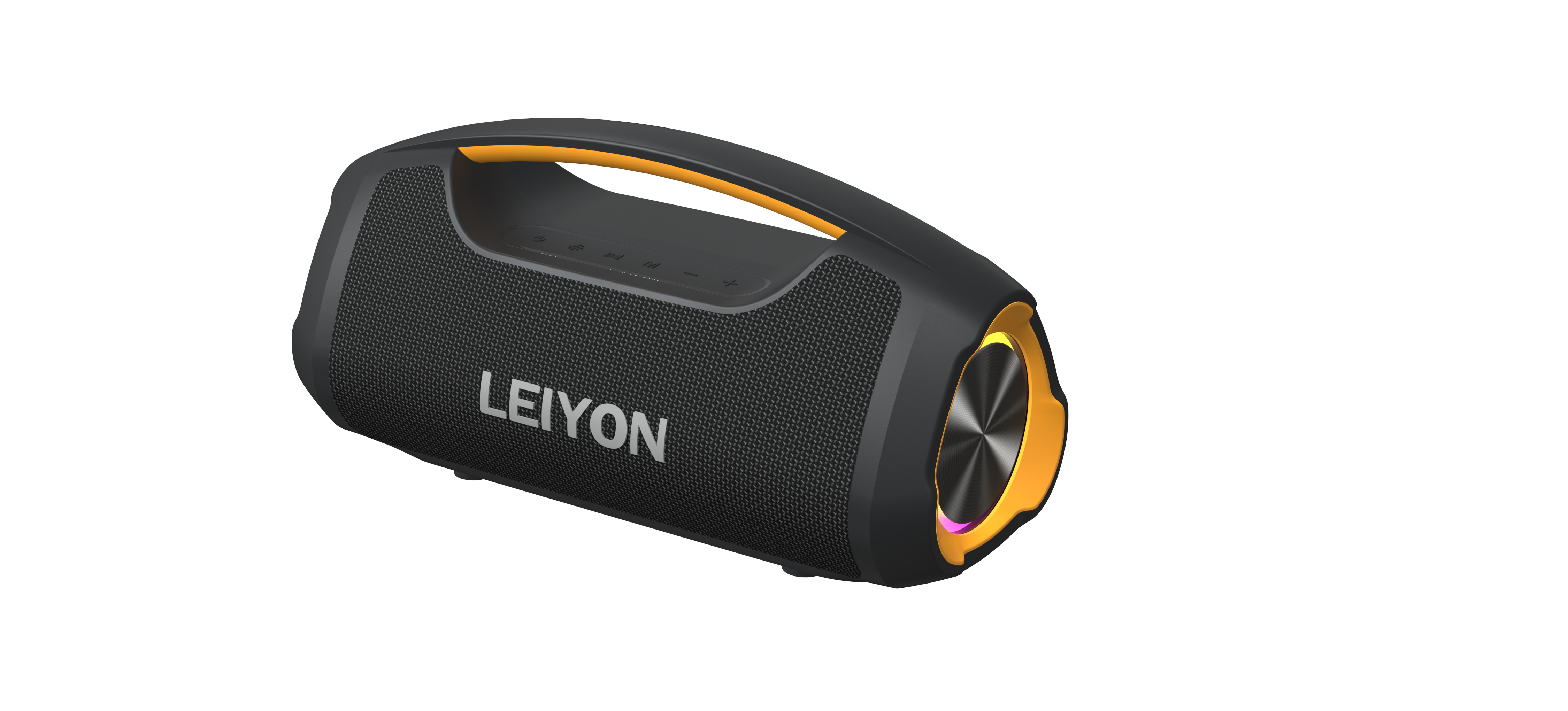 Waterproof High Power Bluetooth Party Boombox Speaker with Flame LED light PB66