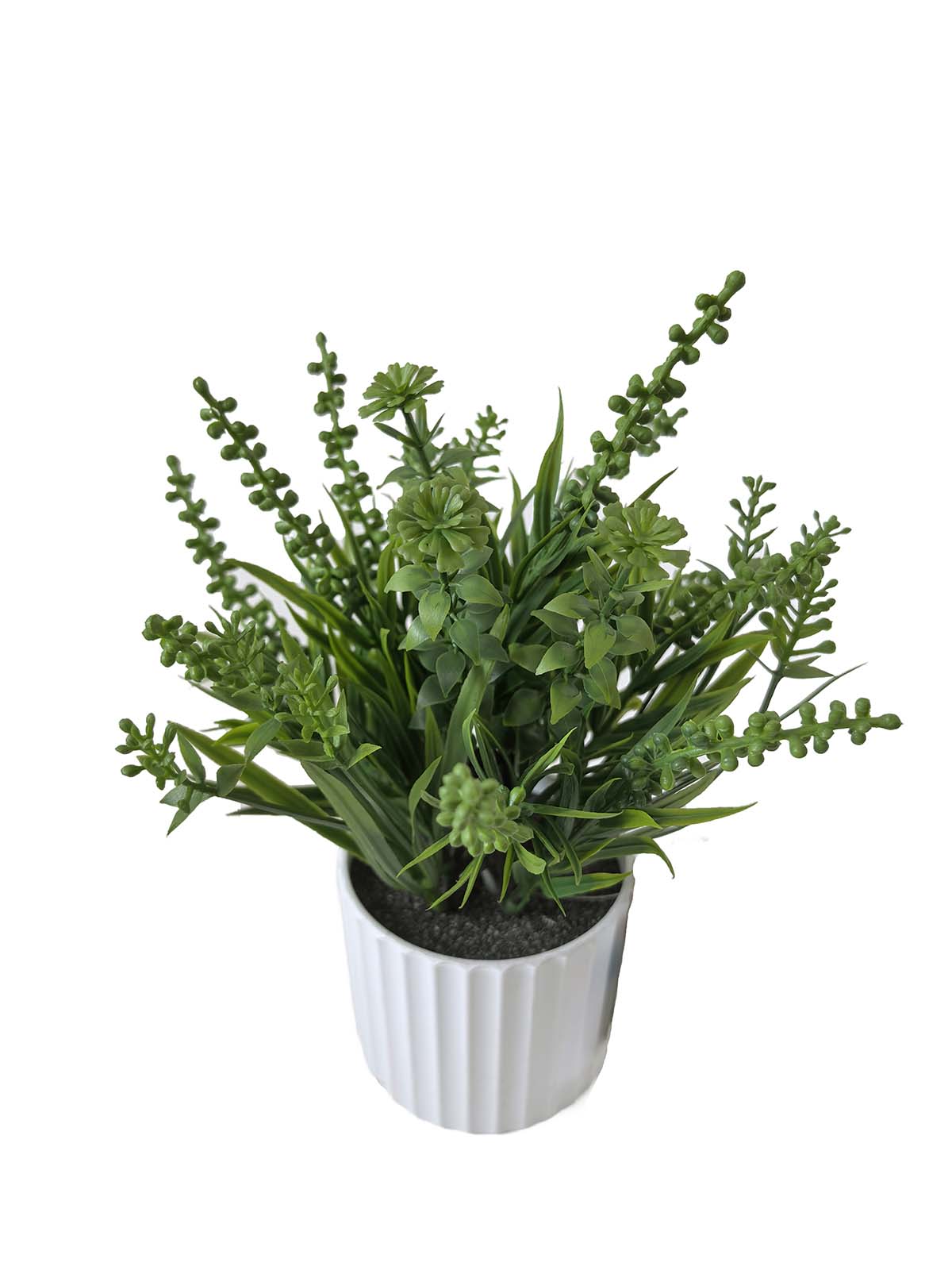 Faux greenery