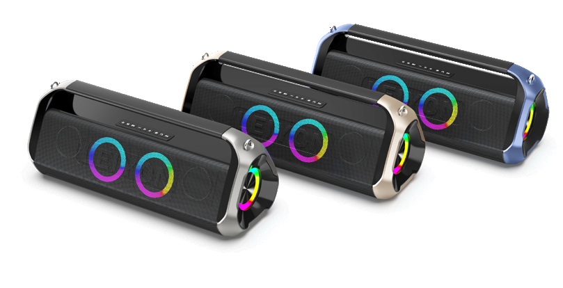 Waterproof High Power Bluetooth Party Boombox Speaker HF82P