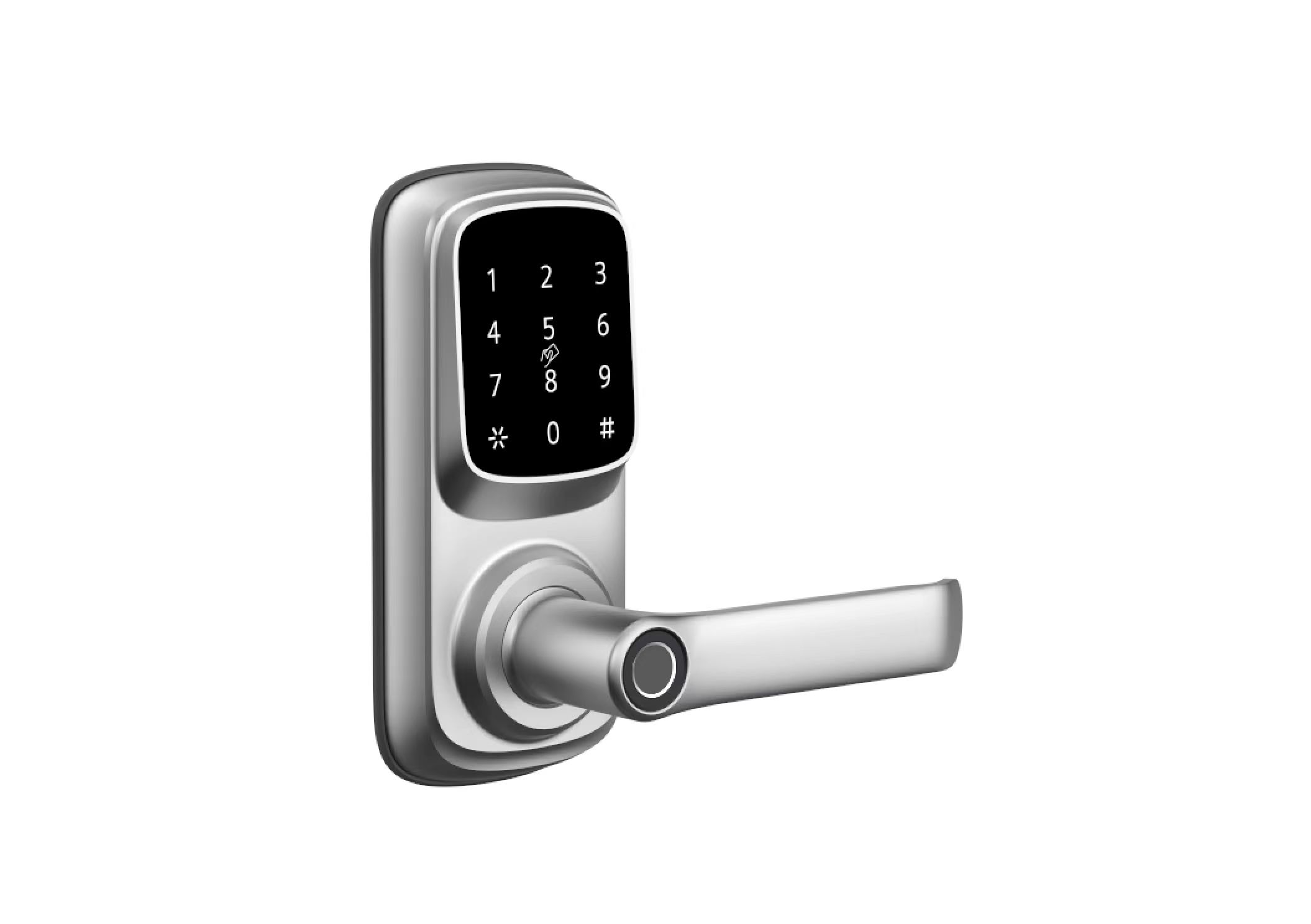 Electronic fingerprint lock