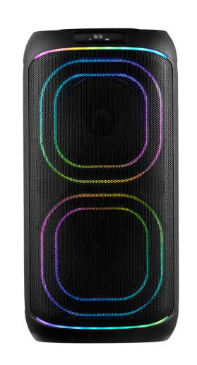 100W Double 8" Bluetooth Spker 08D41B LED light Portable Wireless TWS Bluetooth eaPA Speaker