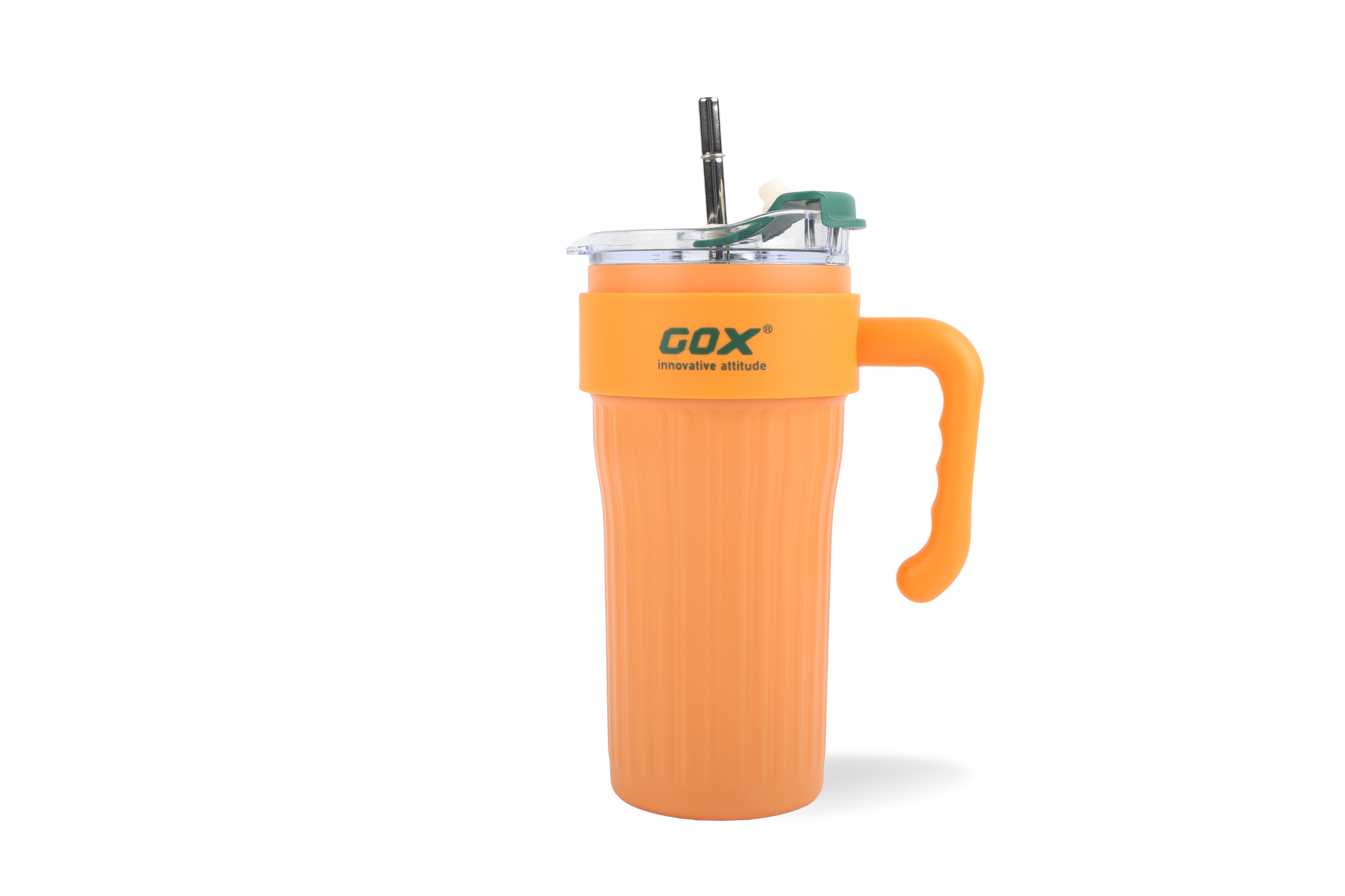 GOX Unique insulated tumbler with straw