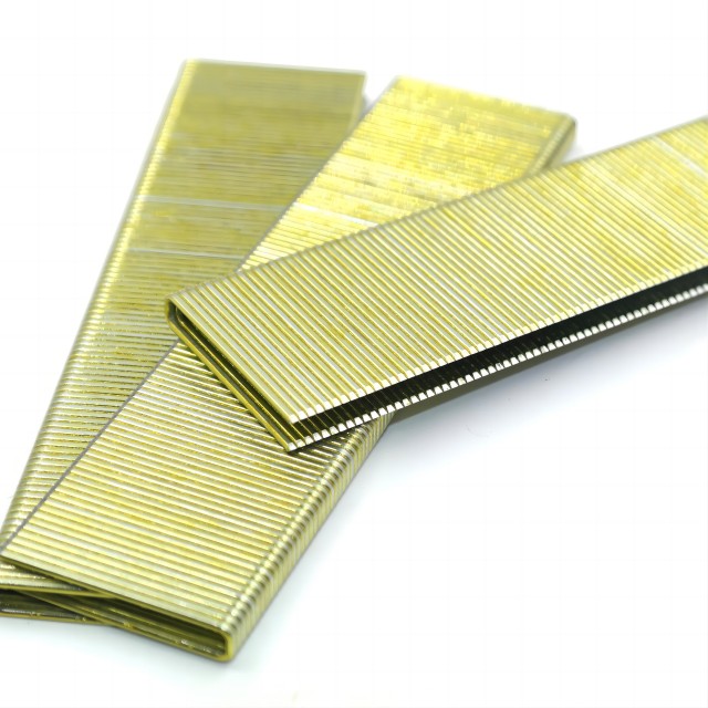 Rise Time 90 Staples Crown 1/4" Galvanized SS304 SS316 Used for home decoration construction;