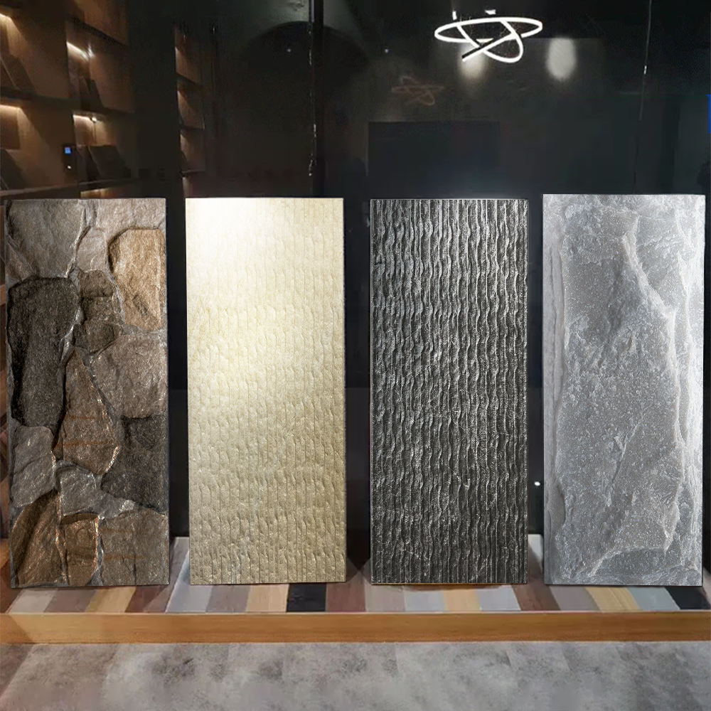 3D Stone design exterior wall tile